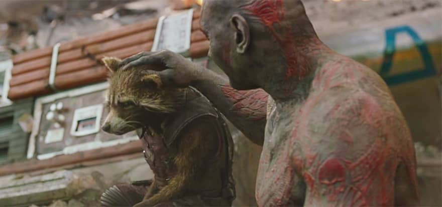  Guardians Of The Galaxy kamera arkası