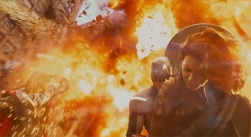  The Avengers kamera arkası