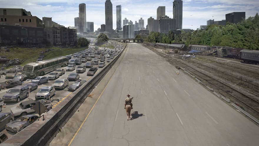  The Walking Dead kamera arkası