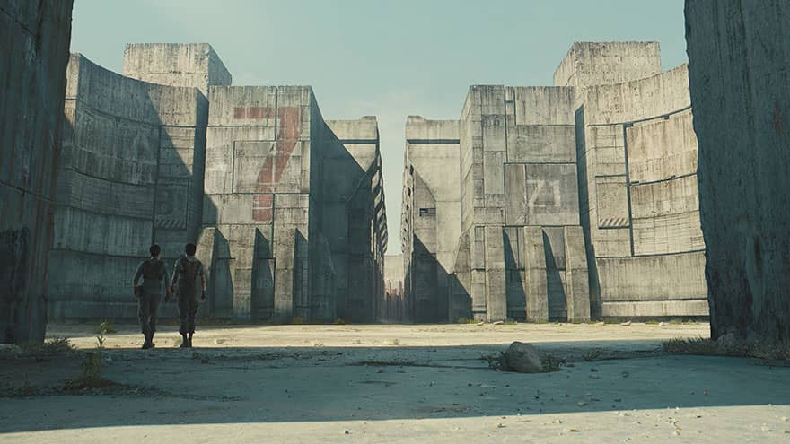  The Maze Runner kamera arkası