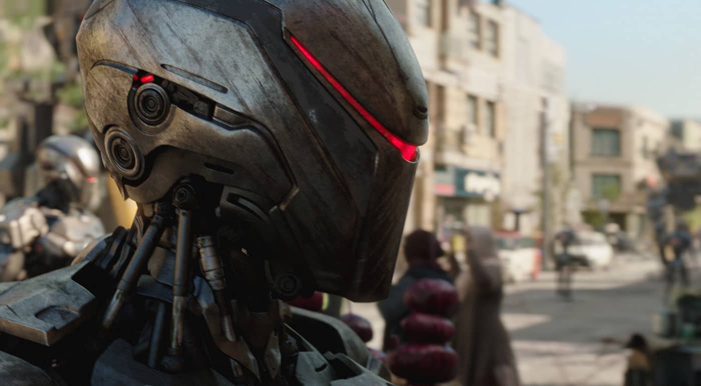  Robocop kamera arkası