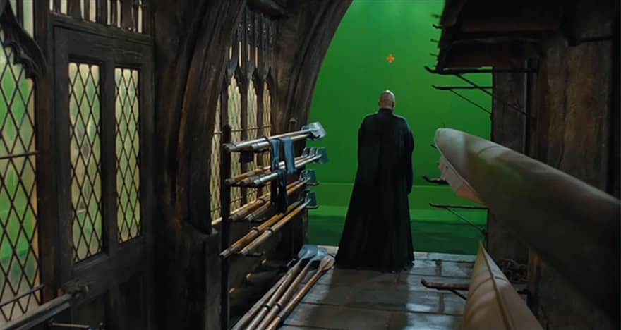 Harry Potter And The Deathly Hallows kamera arkası