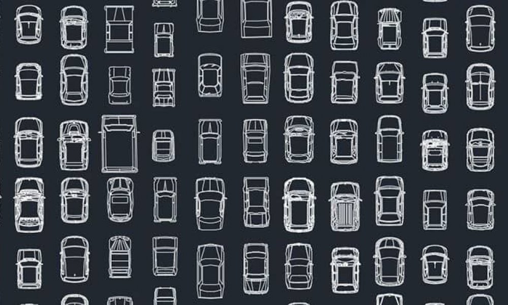 Autocad araba çizimleri 2d  - indir
