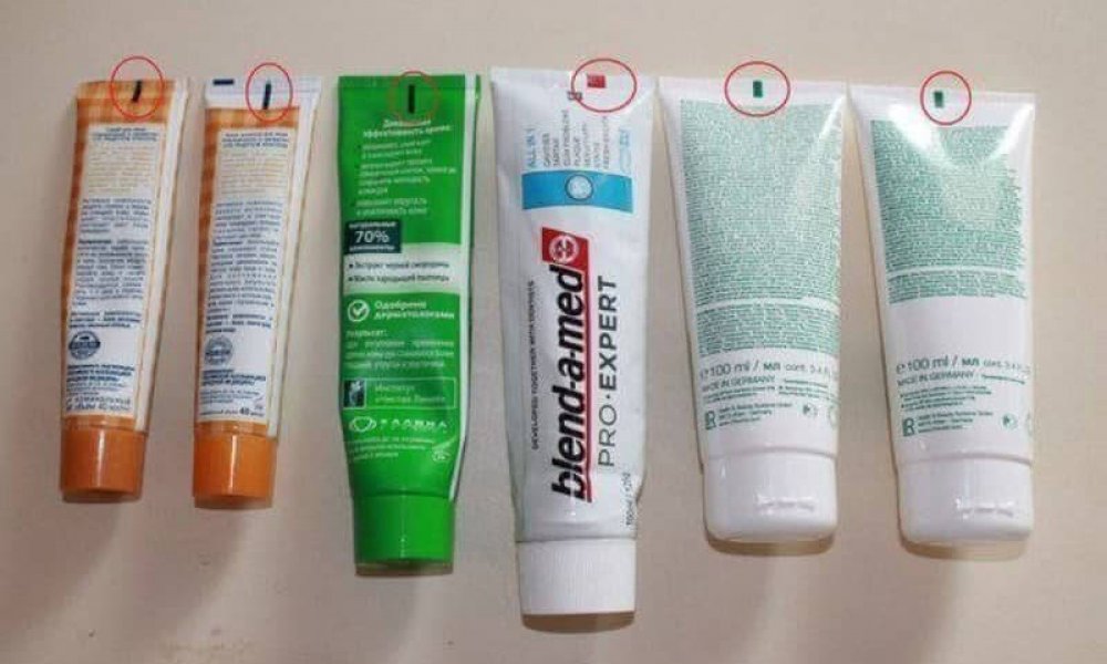 Diş macunu altındaki renklerin anlamı