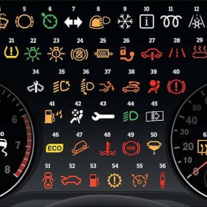 Araba arıza işaretleri ve anlamları (arıza göstergeleri)