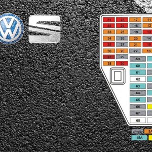 Skoda Volkswagen sigorta kutusu (panosu)